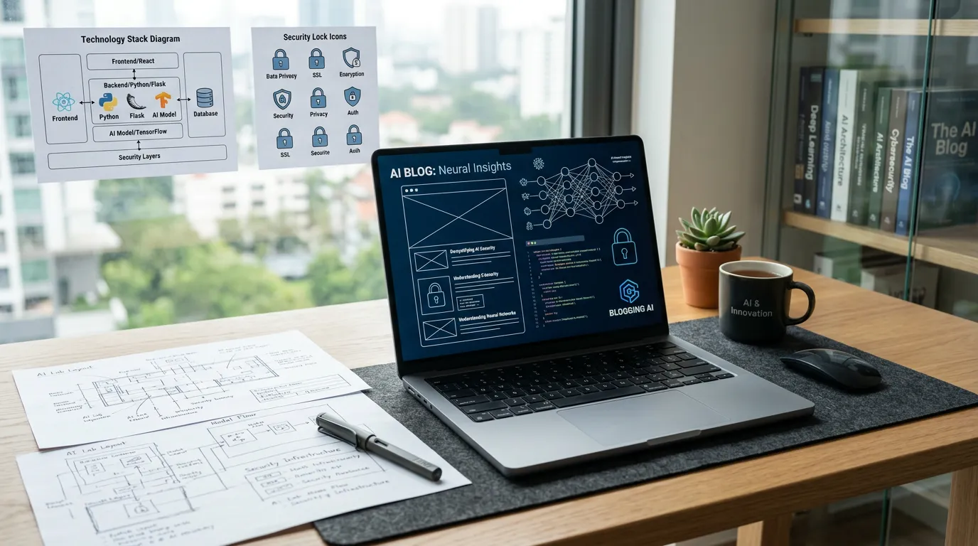 Kunstmatige intelligentie blog: bouwplan, stack en veiligheid