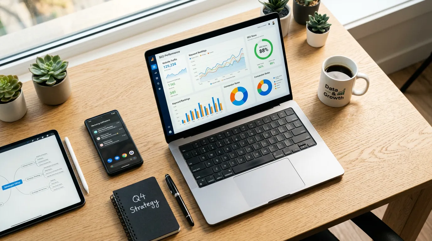 SEO marketing automation: slim plannen, meten, winnen