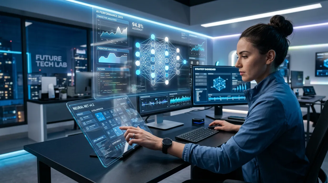 A AI in 2026, wat het is, hoe je start, risico’s