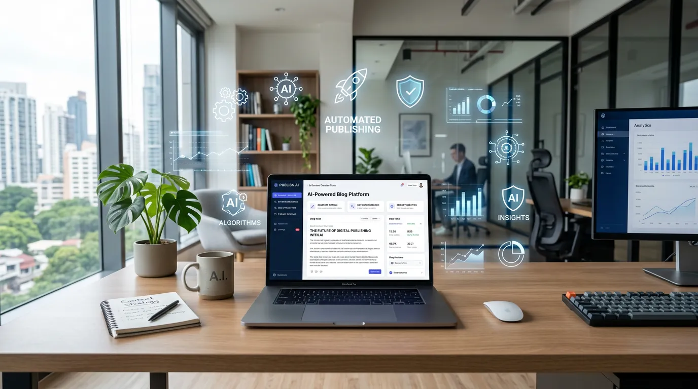 Ai blog site: bouw, automatiseer en publiceer veilig