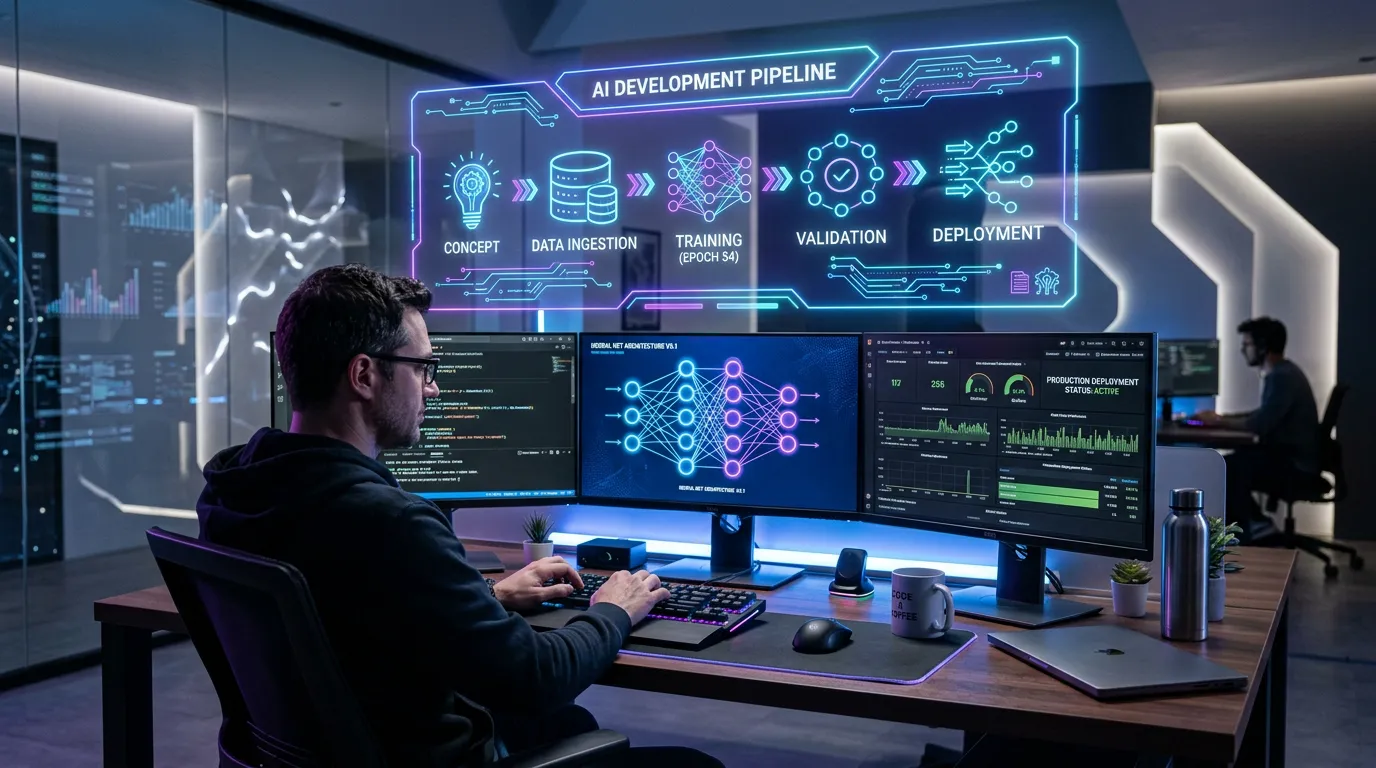Artificial intelligence voor developers, van concept tot productie
