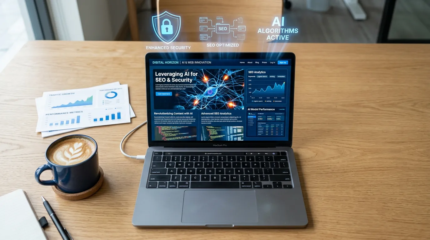 AI blog site opzetten: bouwen, SEO, beveiliging