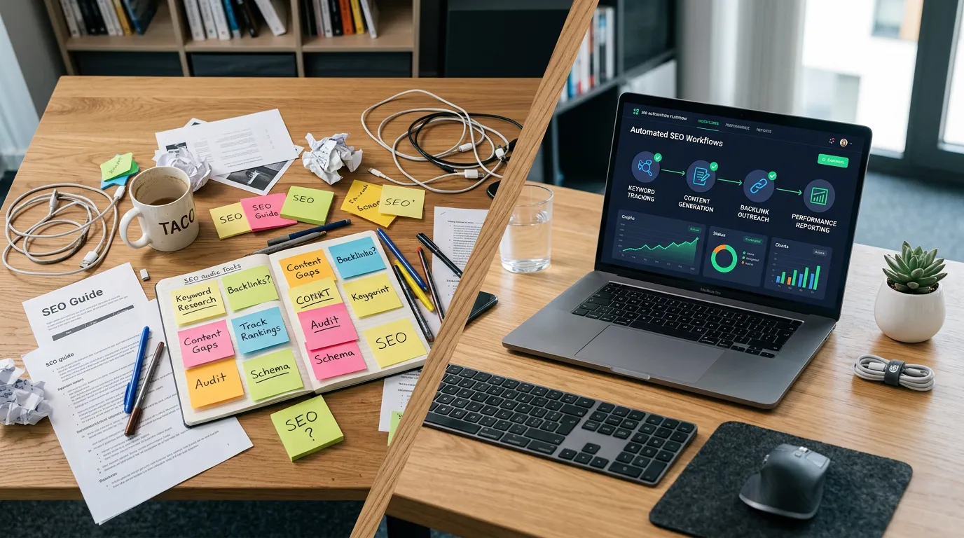 SEO automation: van losse hacks naar een strak systeem